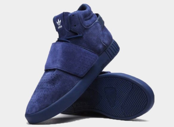Фото Adidas Tubular Invader Strap синие - 1
