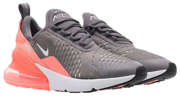 Фото Nike Air Max 270 Gunsmoke Серые с Розовым - 3