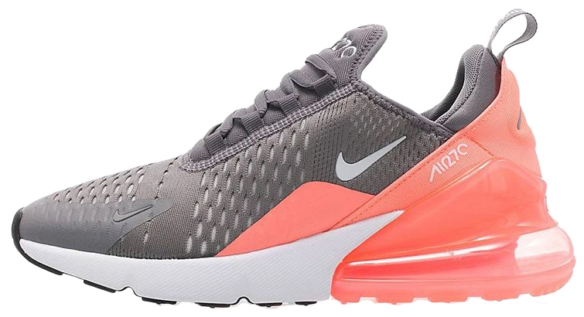 Фото Nike Air Max 270 Gunsmoke Серые с Розовым - 4
