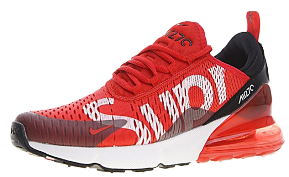 Фото Supreme x Nike Air Max 270 Красные - 2