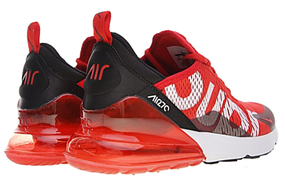 Фото Supreme x Nike Air Max 270 Красные - 3