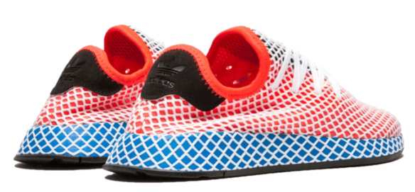 Фото Adidas Deerupt Runner J красные - 3
