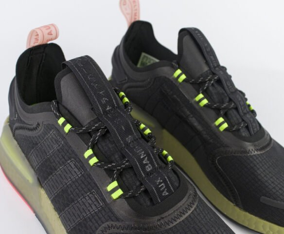 Nmd black green online