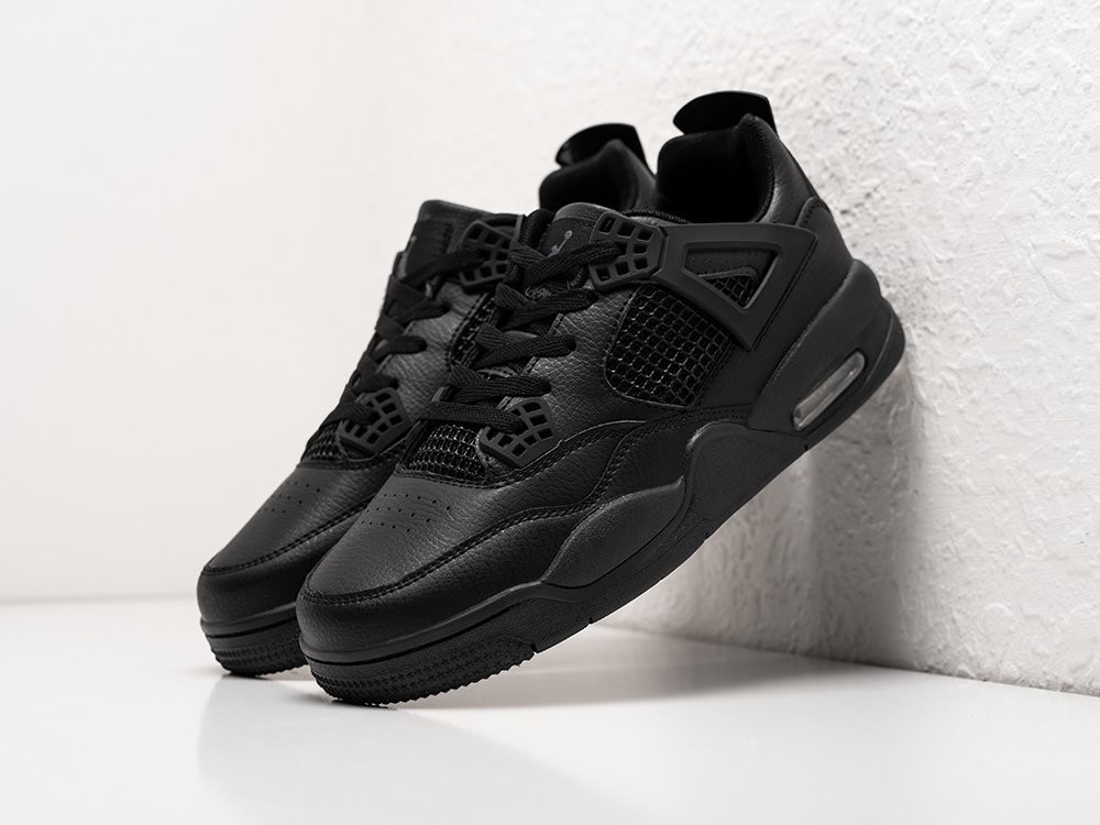 Nike Air Jordan 4 Retro triple black 2 KEDRED